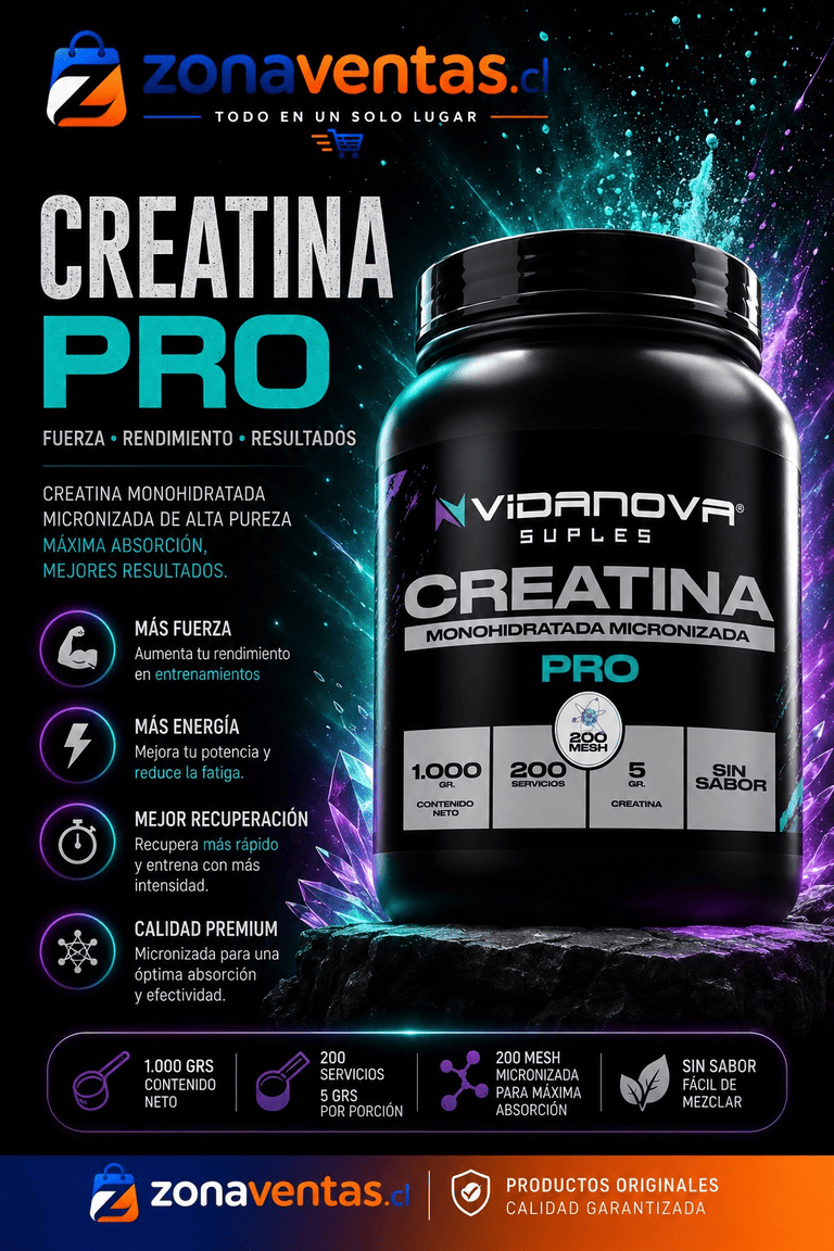 creatina pro 1 kg