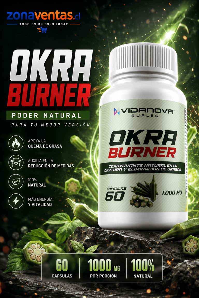 okra burner quemador de grasa