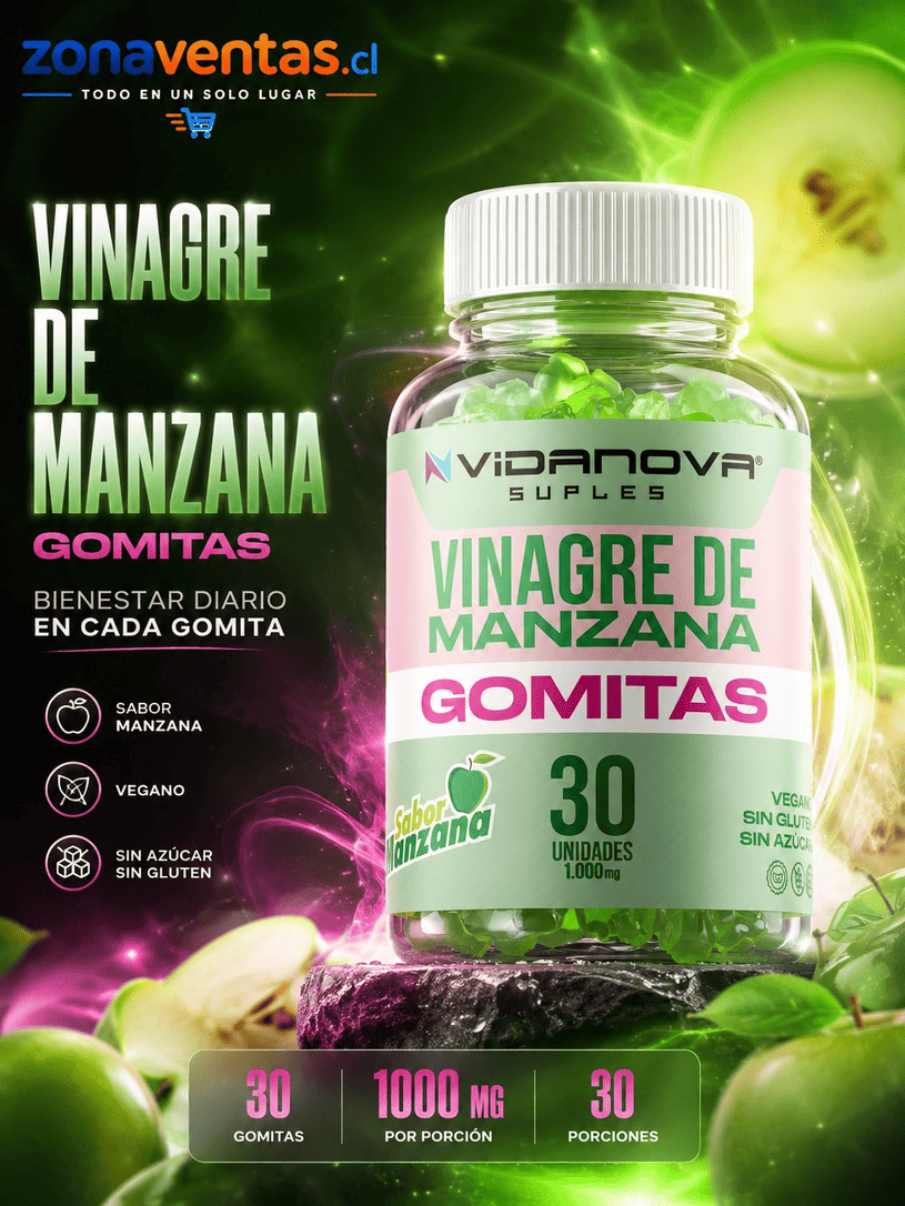 vinagre de manzana gomitas