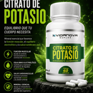 citrato de potasio