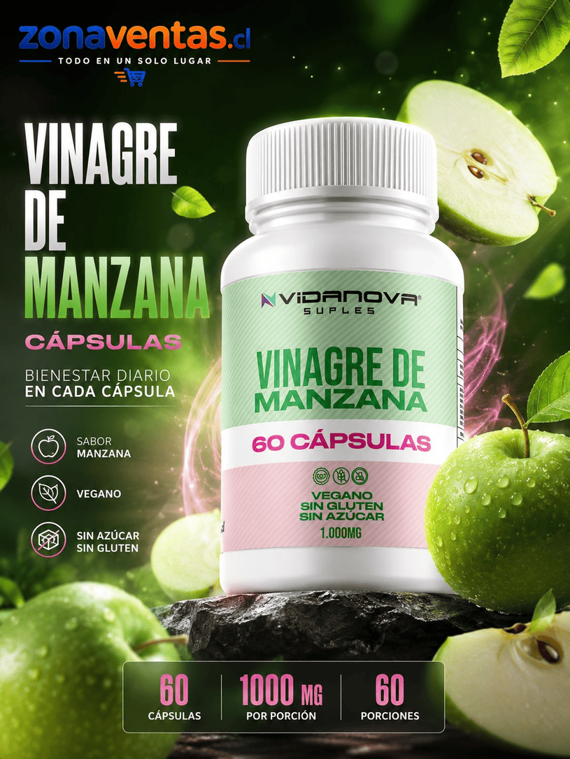 Vinagre de Manzana Capsulas