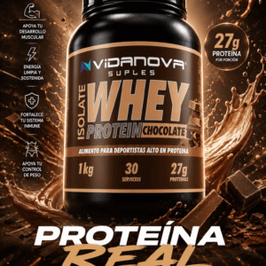 Proteina Whey Isolate 1 kg chocolate